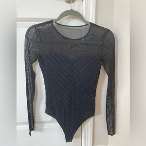 Abercrombie mesh body suit